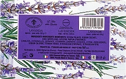 Natural Soap "Lavender" - Saponificio Artigianale Fiorentino Masaccio Lavender Soap — photo N6