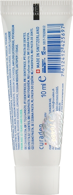 Fermented Enzycal Toothpaste 1450 - Curaprox (mini) — photo N10