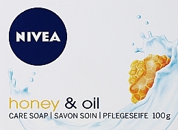 Cream-Soap "Honey and Oil" - NIVEA Honey & Oil Soap — photo N2