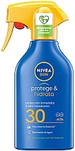 Body Sun Gel - Nivea Sun Protect & Hydrate SPF30 Spray — photo N1