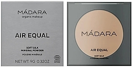 Fragrances, Perfumes, Cosmetics Mineral Compact Powder - Madara Cosmetics Air Equal Soft Silk Mineral Powder