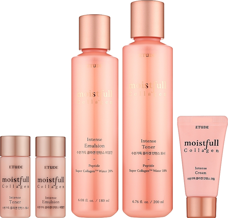 Set, 5 products - Etude Moistfull Collagen Set — photo N2