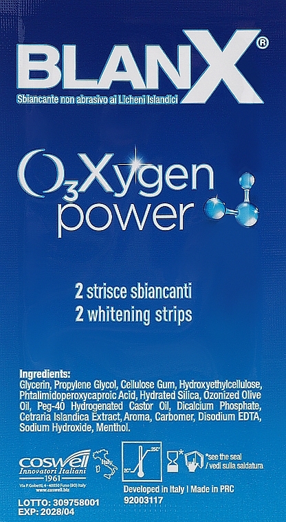 Teeth Whitening Strips - BlanX Oxygen Power Whitening Strips — photo N2