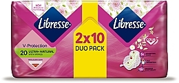 Sanitary Pads, 20 pcs - Libresse 20 Ultra Thin Aloe Vera&Camomile Normal Soft — photo N2