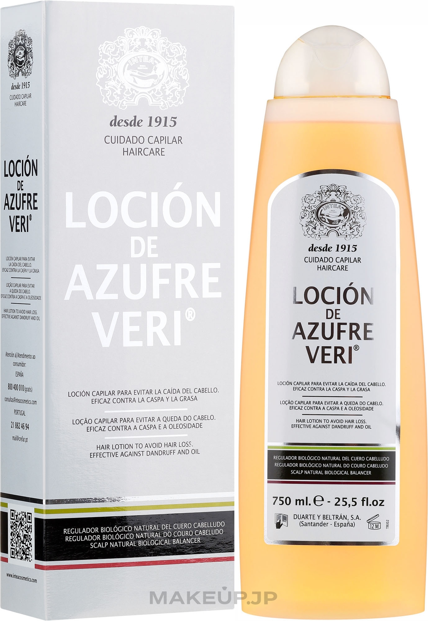 Anti Hair Loss Lotion - Intea Azufre Veri — photo 750 ml