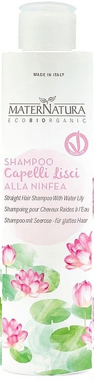 Water Lily Straight Hair Shampoo - MaterNatura Water Lily Shampoo — photo N2