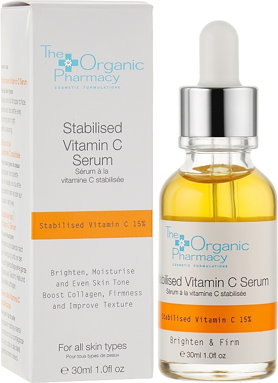 Vitamin C Face Serum - The Organic Pharmacy Stabilised Vitamin C — photo N2