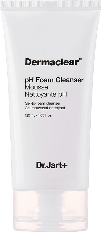 Gel Foam for Sensitive Skin - Dr.Jart+ Dermaclear pH Foam Cleanser — photo N1