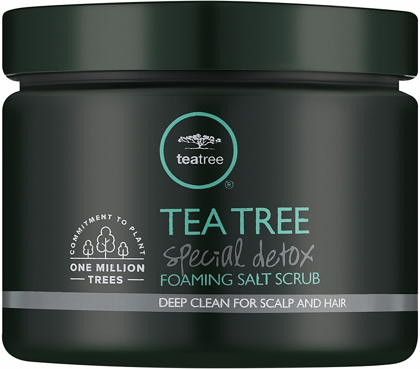 Hair and Scalp Scrub - Paul Mitchell Tea Tree Special Detox Foaming Salt Scrub — photo N1