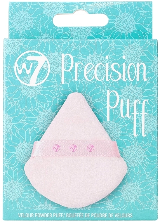 Powder Puff - W7 Pro Precision Puff Velvet Powder Puff — photo N1