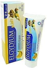Kids Banana Gel Toothpaste - Elgydium Kids 2/6 Gel Toothpaste Banana — photo N1