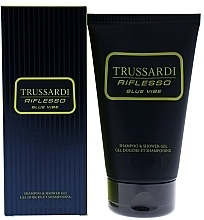 Fragrances, Perfumes, Cosmetics Trussardi Riflesso Blue Vibe - Hair & Body Wash (tester)