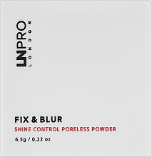 Mattifying Powder - LN Pro Fix & Blur Powder — photo N2