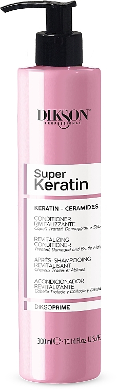 GIFT! Keratin Conditioner - Dikson Super Keratin Revitalizing Conditioner — photo N1