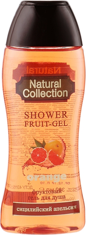 Sicilian Orange Shower Gel - Pirana Natural Collection — photo N1