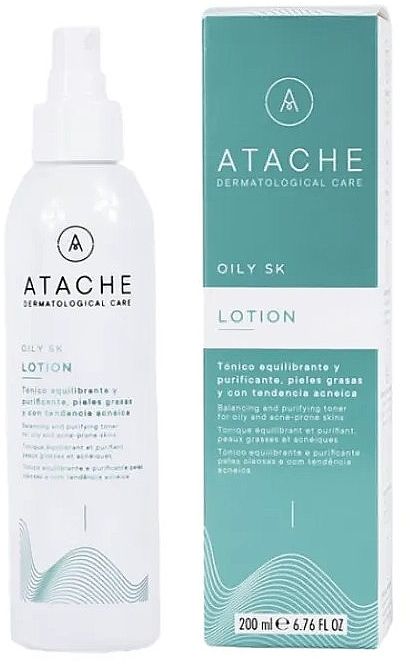 Antiseptic Lotion for Oily Skin - Atache Oily SK Lotion — photo N1