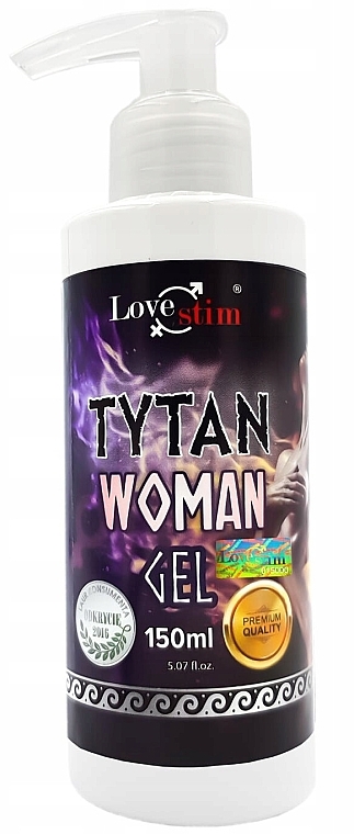 Orgasm Stimulating Lubricant Gel - Love Stim Tytan Woman Gel — photo N1