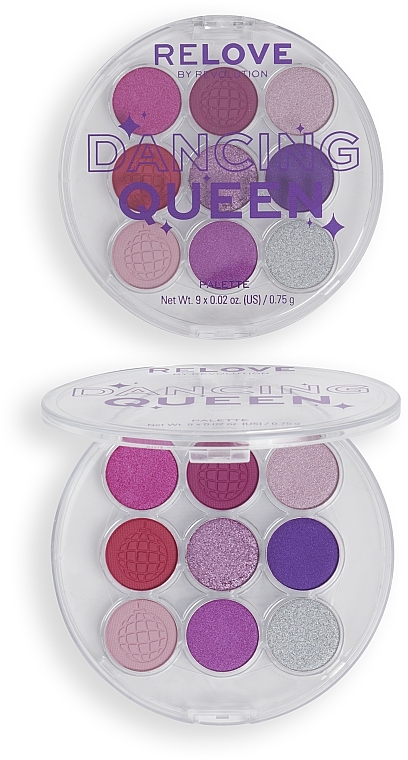 Eyeshadow Palette - Relove By Revolution Dancing Queen Shadow Palette — photo N1