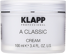 Fragrances, Perfumes, Cosmetics Face Cream "Vitamin A" - Klapp A Classic Cream