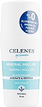 Fragrances, Perfumes, Cosmetics Whitening Thermal Deodorant for All Skin Types - Celenes Thermal Mineral Roll On-Whitening All Skin Types