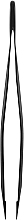 Tweezers, TE-11/5b, black - Staleks Pro — photo N3