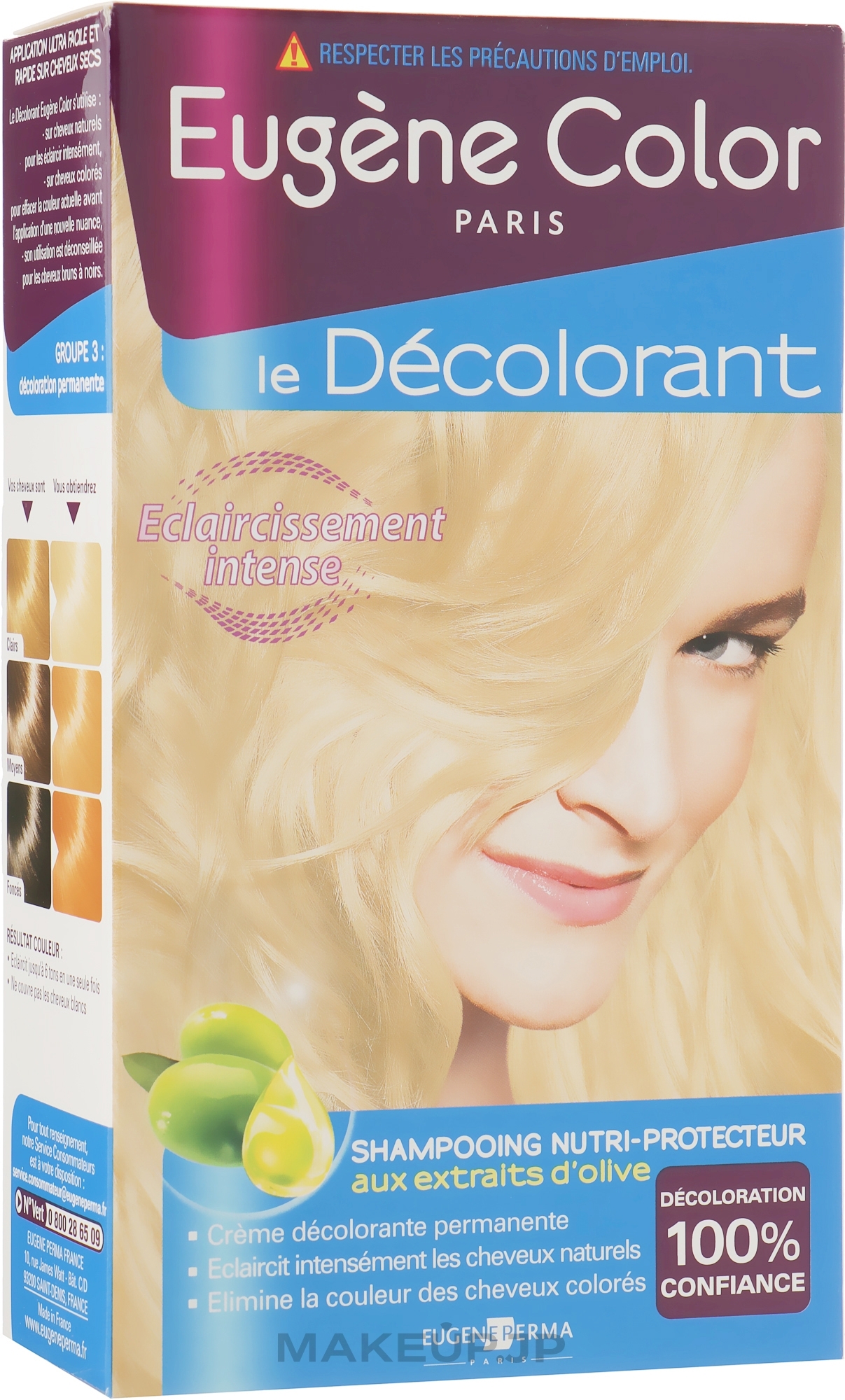 Bleaching Cream Color - Eugene Perma Eugene Color Les Decolorant — photo 167 ml