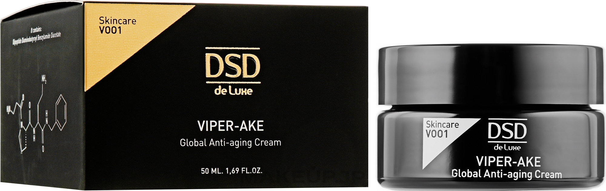 Anti-Aging Face Cream - Simone DSD De Luxe Viper-Ake Global Anti-aging Cream — photo 50 ml