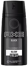 Fragrances, Perfumes, Cosmetics Deodorant Spray - Axe Black Bodyspray Deodorant All Day Fresh