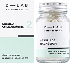 Magnesium Dietary Supplement - D-Lab Nutricosmetics Pure Magnesium — photo N2