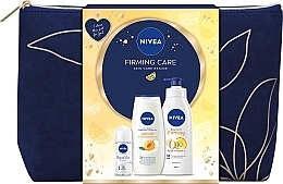 Set - Nivea Firming Care Set (b/milk/400ml + sh/gel/250ml + deo/50ml + bag/1psc) — photo N1