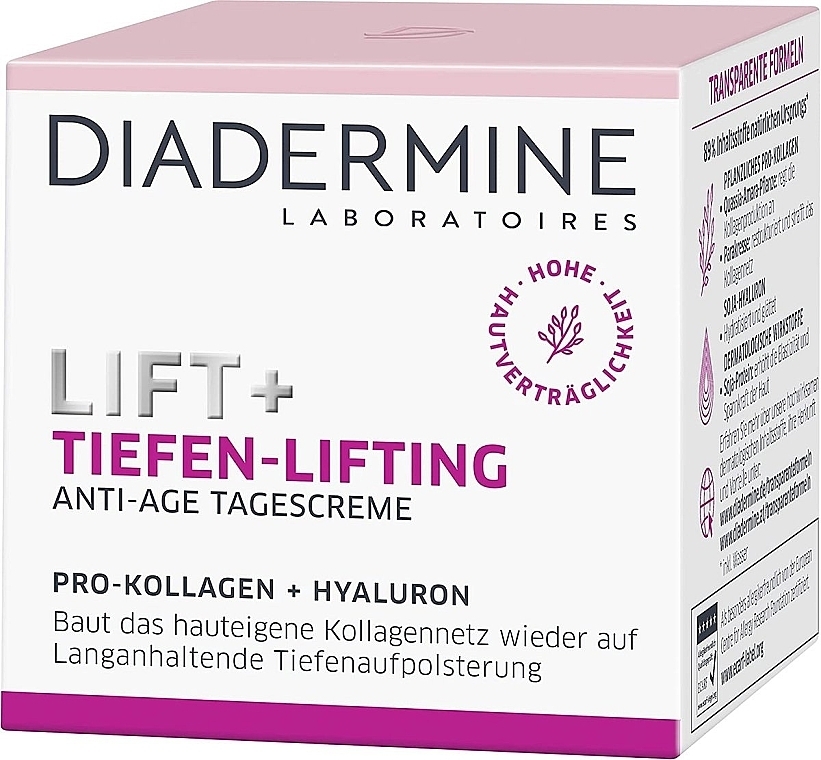 デイフェイスクリーム - Diadermine Lift+ Tiefen-Lifting Anti-Age Day Cream — photo N1