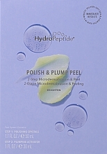 Two-Phase Deep Cleansing Agent with Dermabrasion EEffect - HydroPeptide Polish & Plump Peel (polishing crystals/50ml+plumping activator/30ml) — photo N2