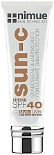 Sunscreen Foundation SPF 40 - Nimue Skin Technology Sun-C Tinted — photo N1