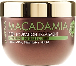 Intensive Moisturizing Mask for Normal & Damaged Hair - Kativa Macadamia Deep Hydrating Treatment — photo N4