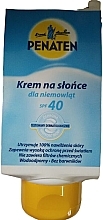 Fragrances, Perfumes, Cosmetics Children's Sunscreen - Penaten Baby SPF40 Sun Cream