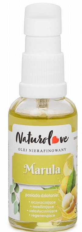 Unrefined Marula Oil - Naturolove Marula Oil — photo N1