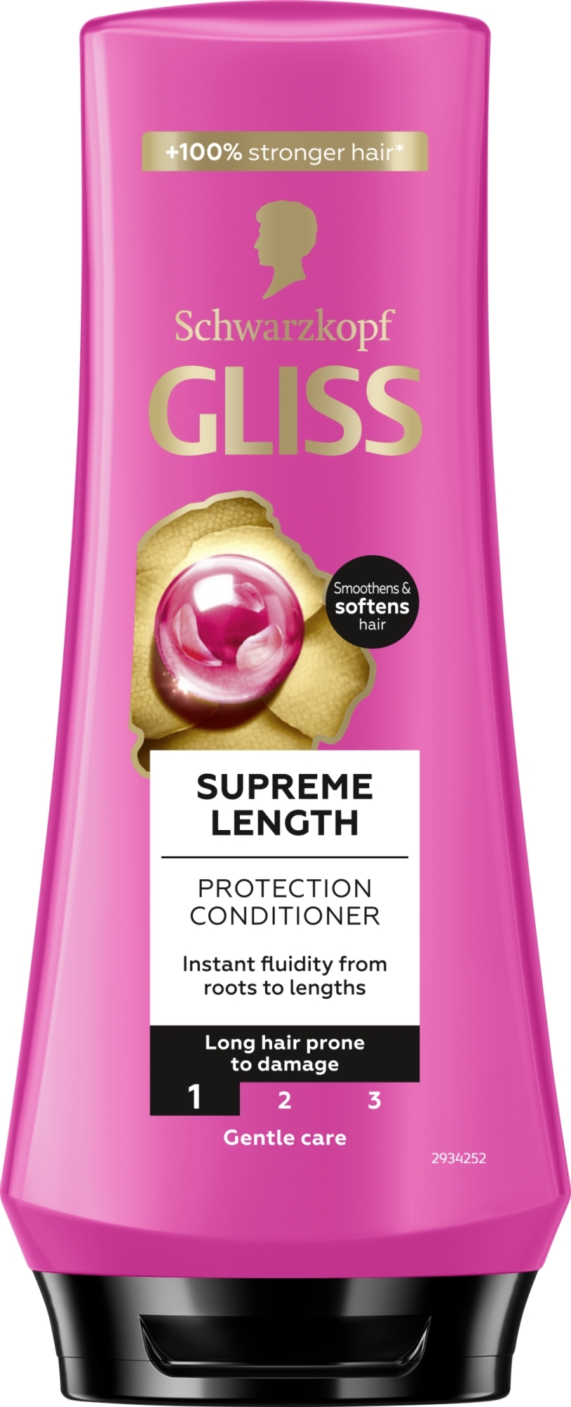 Intensive Repair Hair Conditioner - Gliss Kur Supreme Length Conditioner — photo 200 ml