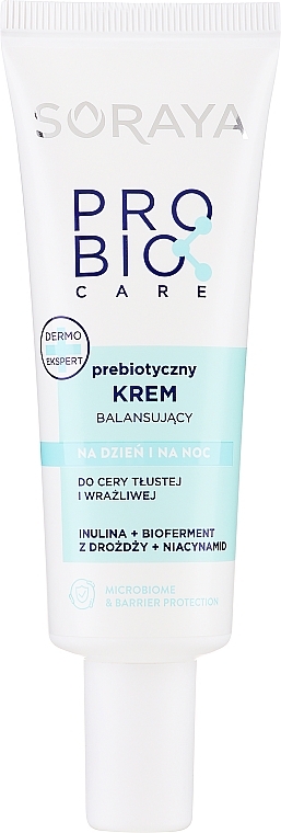 Probiotic Cream for Oily & Sensitive Skin - Soraya Probio Care Face Cream — photo N1