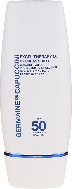 Face Cream - Germaine de Capuccini Excel Therapy O2 UV Urban Shield SPF50 — photo N2