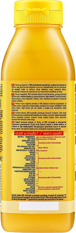 Nourishing Banana Shampoo for Very Dry Hair - Garnier Fructis Superfood — photo N7