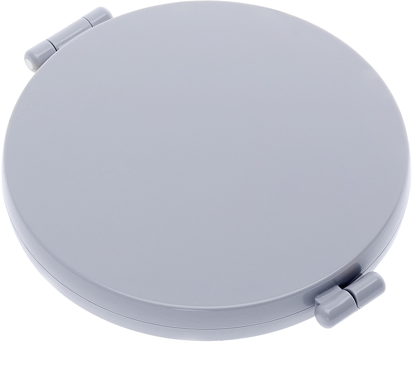 Pocket Mirror 94448, D 73 mm, gray - Janeke Round Mirror Gray — photo N2