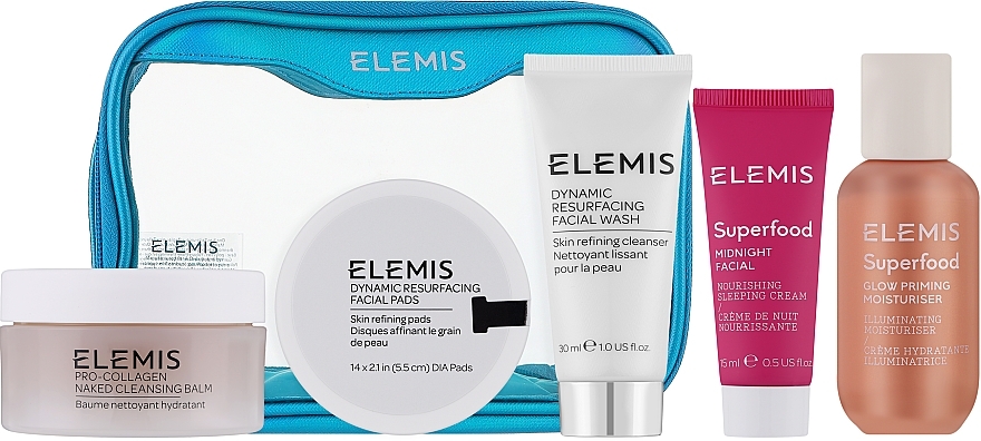 Set, 6 products - Elemis The Prep Prime & Glow Gift — photo N2