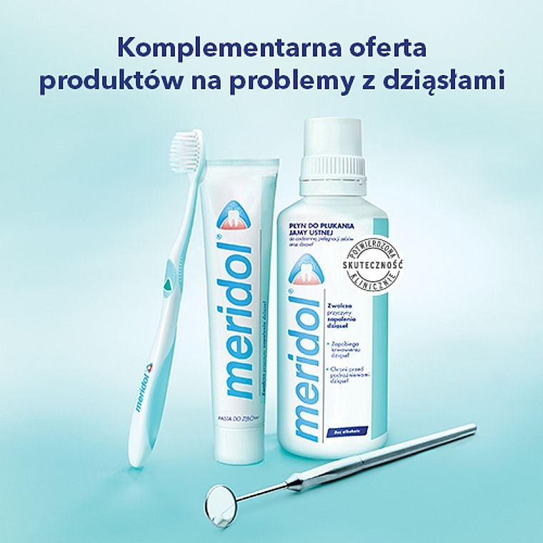 Toothpaste - Meridol Gentle White — photo N7