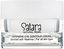 Intensive Eye Contour Cream - Satara Natural Pearl Intensive Eye Countour Cream — photo N2