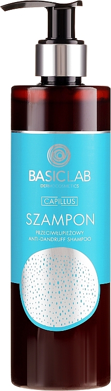 Anti-Dandruff Shampoo - BasicLab Dermocosmetics Capillus Anti-Dandruff Shampoo — photo N2