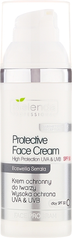Protective Cream SPF50 - Bielenda Professional Protective Face Cream — photo N1