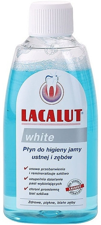 Mouthwash "White" - Lacalut White — photo N7