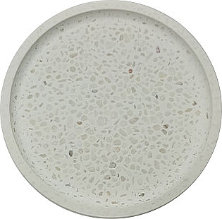 Round Soap Dish, white - Yeye — photo N1