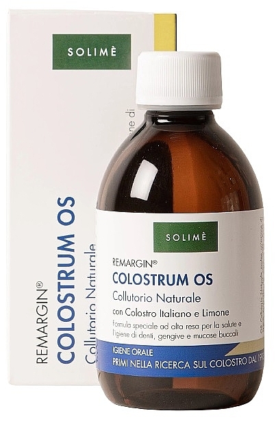 Natural Mouthwash with Lemon - Solime Remargin Colostrum Os Natural Mouthwash — photo N1