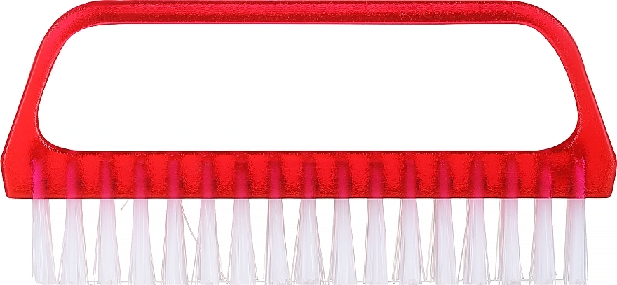 Hand & Nail Brush, red - Inter-Vion — photo N1